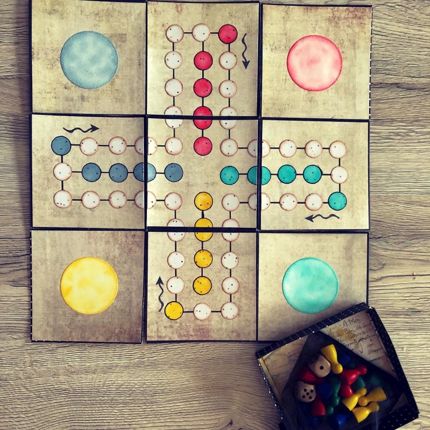 Mensch ärger dich nicht in Eigenkreation