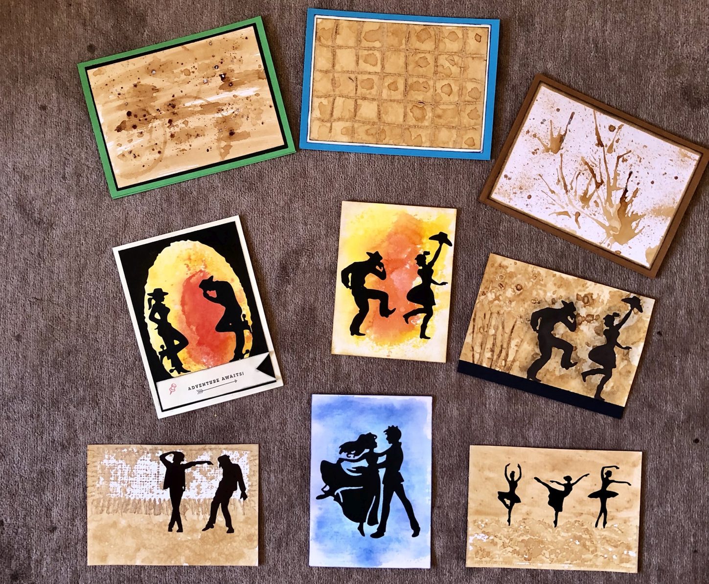 Neue Kollektion mit selbst angefertigten Hintergründen