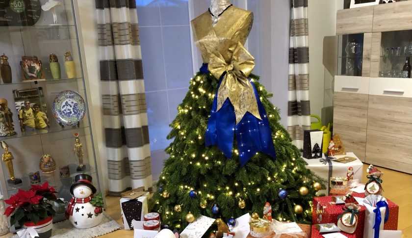 Tannenzauber in Couture - die Weihnachts Grande Dame