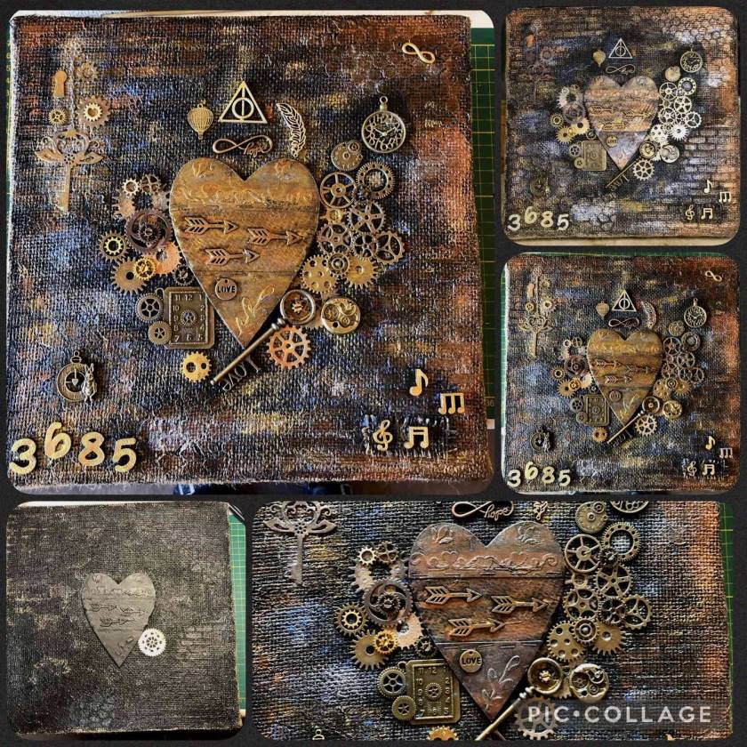 Steampunk-Box für Dany (mein erster Versuch)