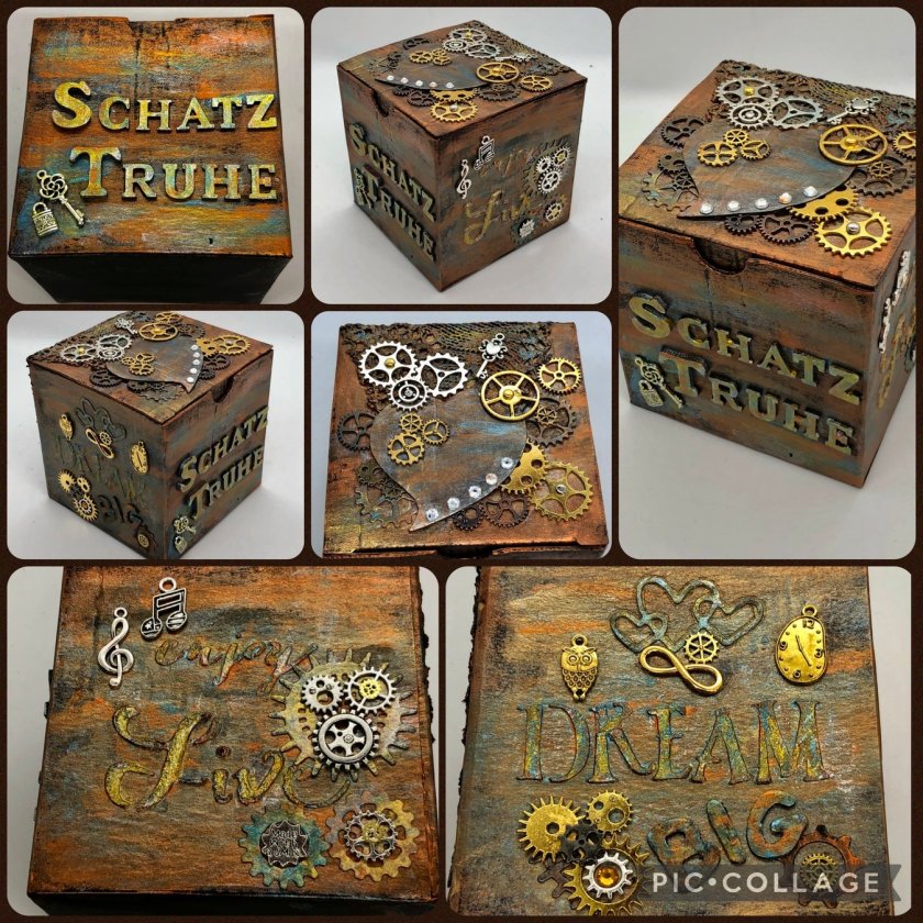 Steampunk - Schatztruhe 