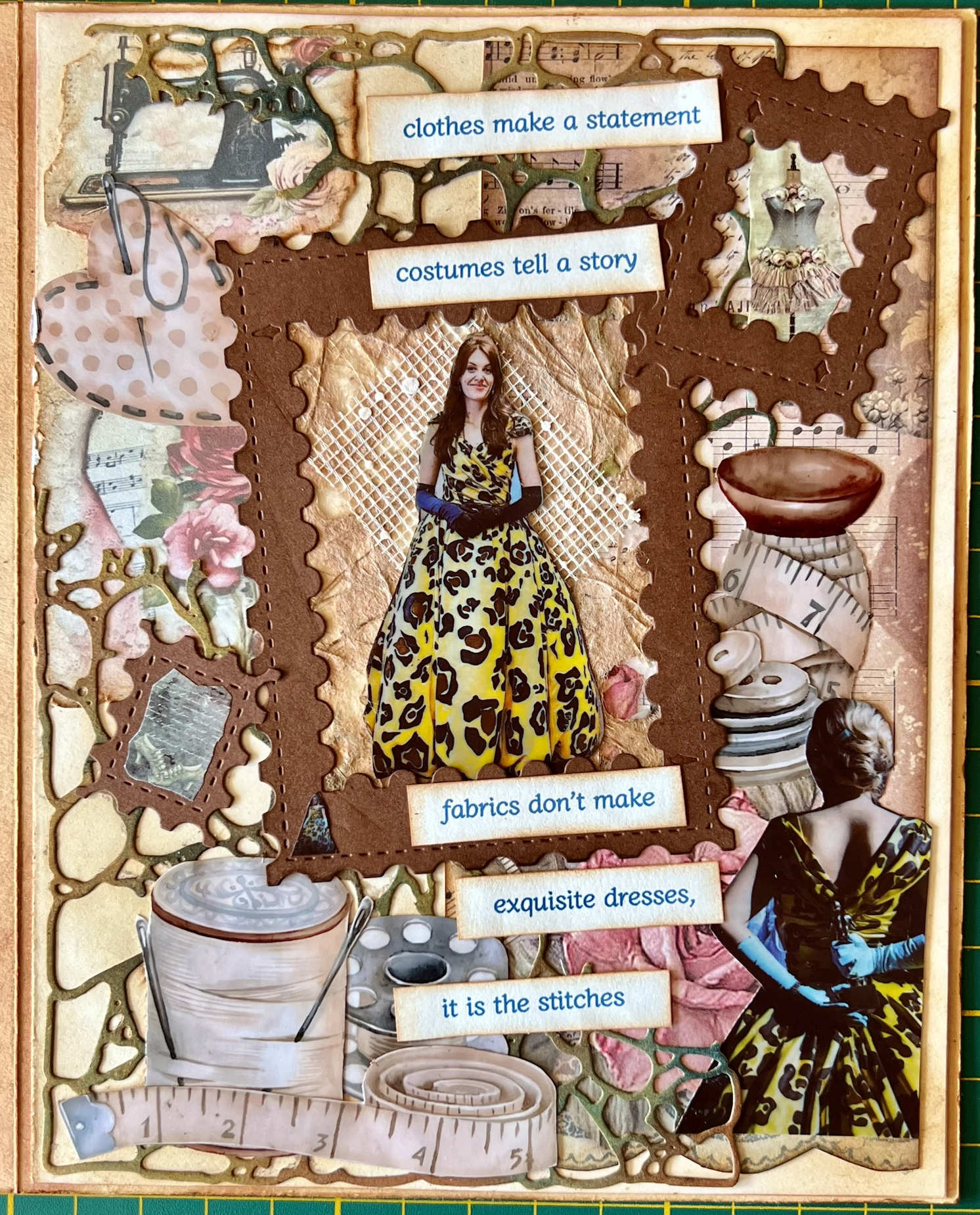 clothes make a statement, costumes tell a story