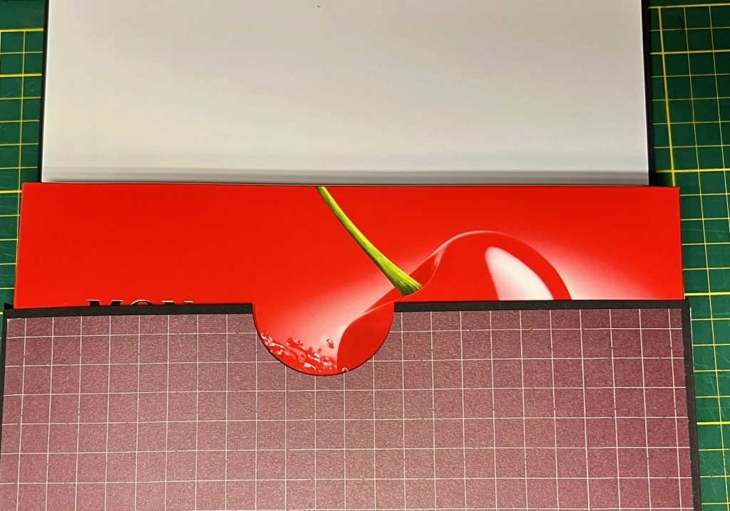 Pralinenbox passend für eine Pralinenschachtel der Größe 24x12x3 cm (LxBxH)